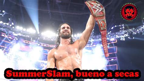 An Lisis Y Resultados De Summerslam Youtube