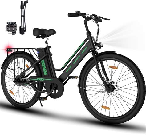 Elekgo Bicicletta Elettrica Bici Elettrica Adulto City E Bike Con