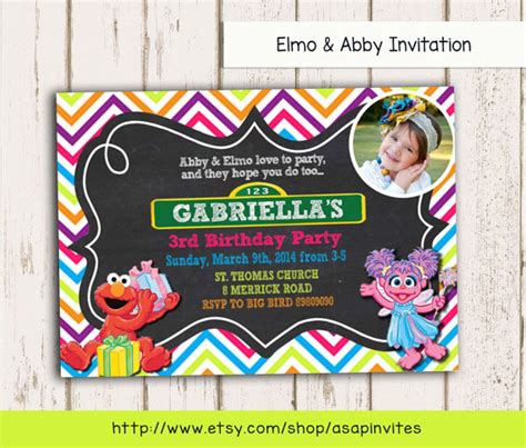 Sesame Street Invitation Sesame Street Birthday By Asapinvites Ciara