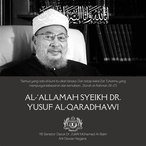 Pemergian Yusuf Al Qaradawi Kehilangan Besar Buat Umat Islam Kosmo