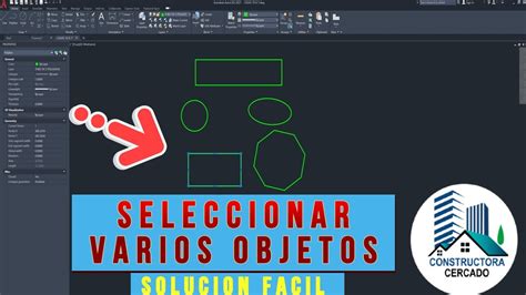 Como Seleccionar Varios Objetos En Autocad Image To U