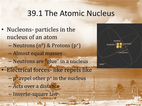 Ppt Chapter The Atomic Nucleus And Radioactivity Powerpoint