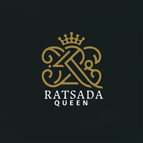 Logo Design For Ratsada Queen Minimalistic Initials R And S With Crowned Queen Ai Logo Maker