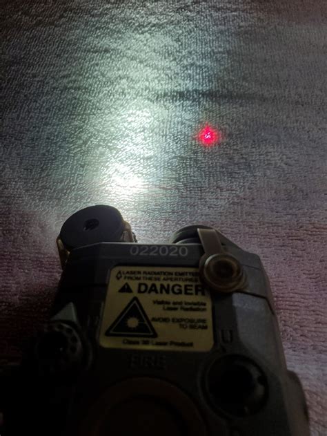 Sold Peq La Red Laser Visible Light Hopup Airsoft