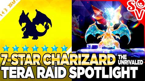 Charizard The Unrivaled Dec St Tera Raid Spotlight Over Pokemon