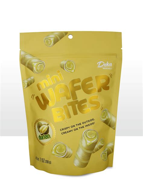 Deka Mini Wafer Bites Durian G Karta Supermall