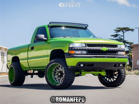 2001 Chevrolet Silverado 1500 Tis Forged F51bm1 Rough Country Custom