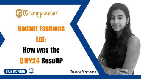 Manyavar Vedant Fashions Limited Q Fy Result Analysis Good Bad