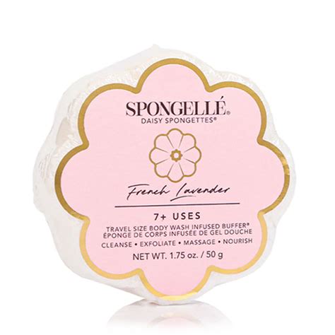 Spongelle Lavender French Daisy Spongette Eagle Eye Outfitters