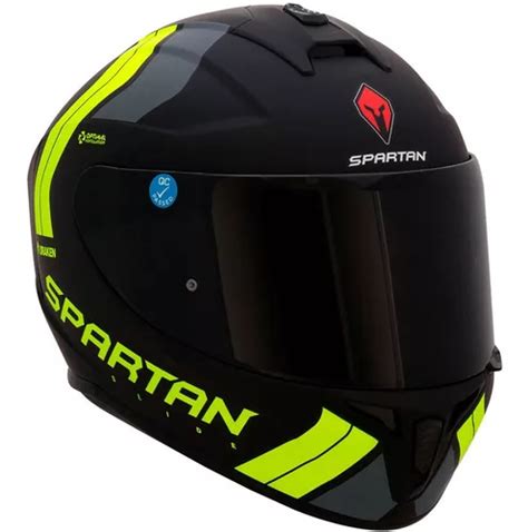 Casco Spartan Draken Slide B3 Moto Certificado Ece Original Envío Gratis