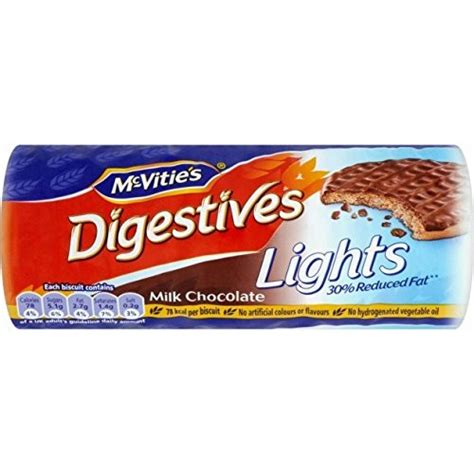 Mcvities Lights Digestives Milk Chocolate 300g Pack Of 6