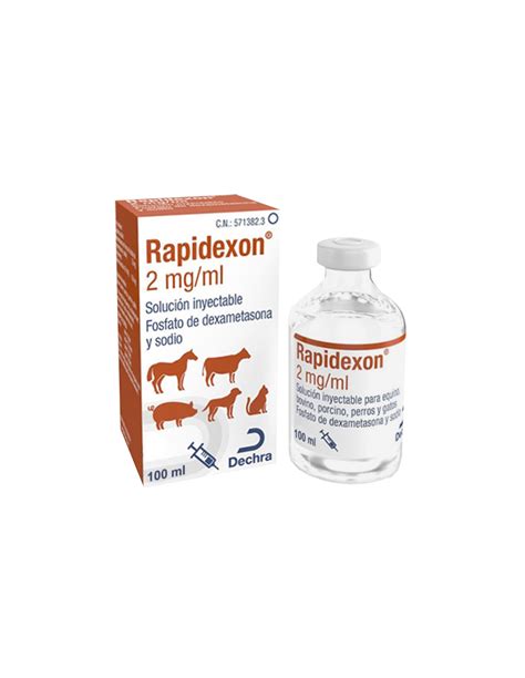 Rapidexon 2 Mgml SoluciÓn Inyectable 50 Ml De Dechra