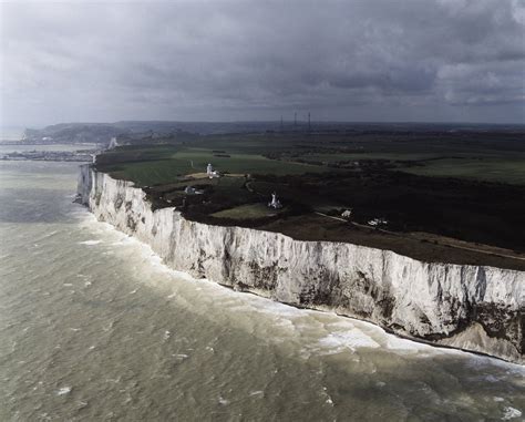 White Cliffs of Dover and South Foreland Lighthouse posters & prints by ...