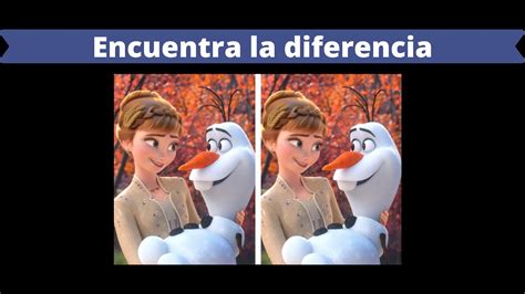 Encuentra La Diferencia L Frozen L Youtube