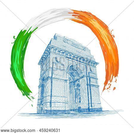 India Gate Vector & Photo (Free Trial) | Bigstock