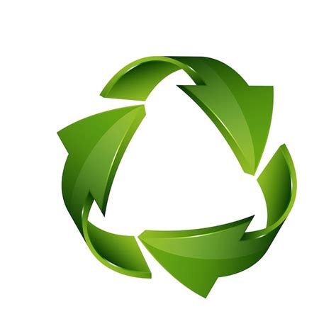 Symbole De Recyclage Vecteur Premium