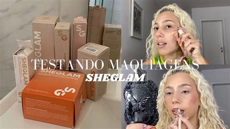 TESTANDO MAQUIAGENS DA SHEIN SHEGLAM YouTube