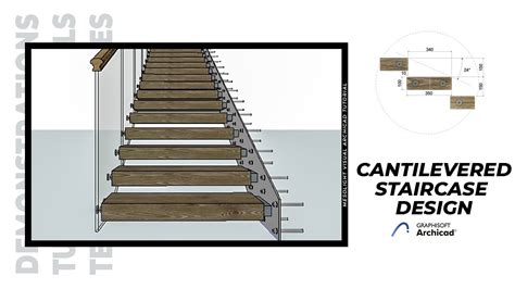 Beginner In Cantilevered Staircase Design ArchiCAD 25 Tutorial YouTube