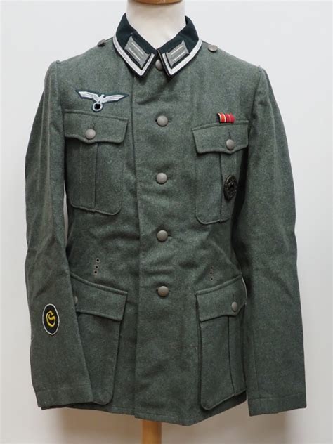 Wehrmacht Feldbluse M F R Unteroffiziere Kammerst Ck