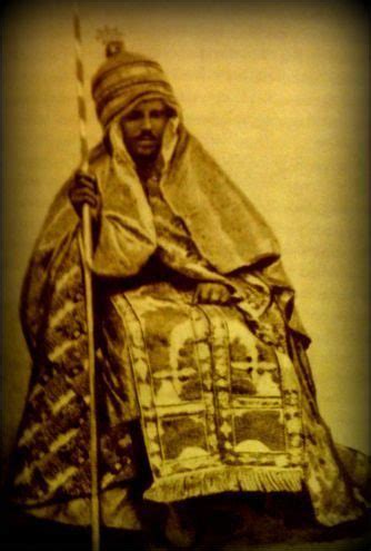 Emperor Yohannes IV 1872 1889 Strong Warrior Defender RasTafari