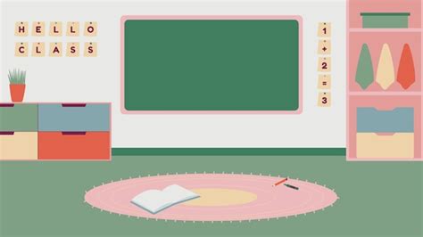 Classroom Zoom Background In Illustrator, SVG, JPG, EPS,, 52% OFF