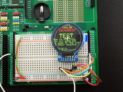 Round TFT Display RGB 3 5V 240 240 GC9A0 Makers Electronics