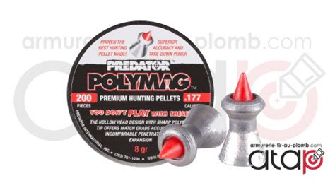 Plomb Mm Jsb Predator Polymag