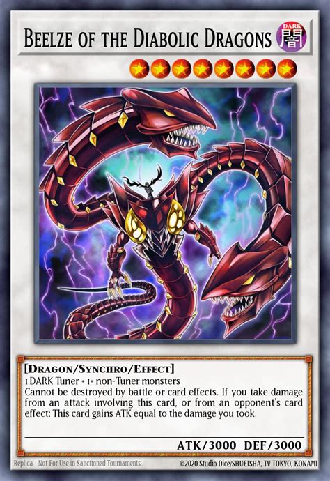 Beelze Of The Diabolic Dragons Yu Gi Oh Card Database Ygoprodeck