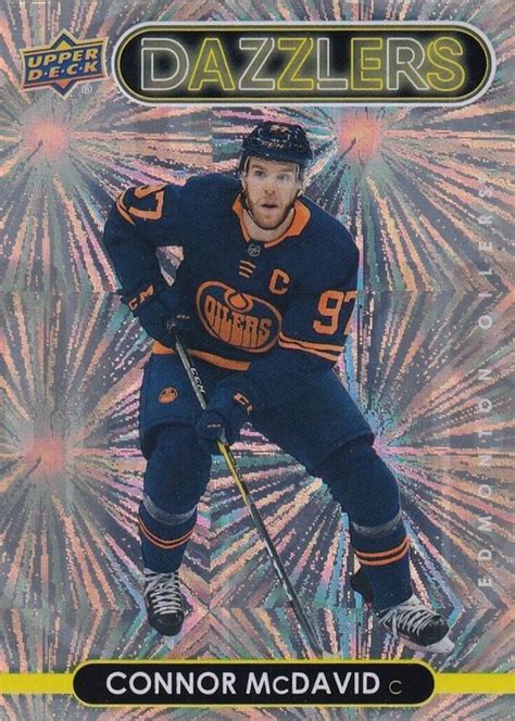 Connor Mcdavid Upper Deck Dz Dazzlers Orange Price Guide