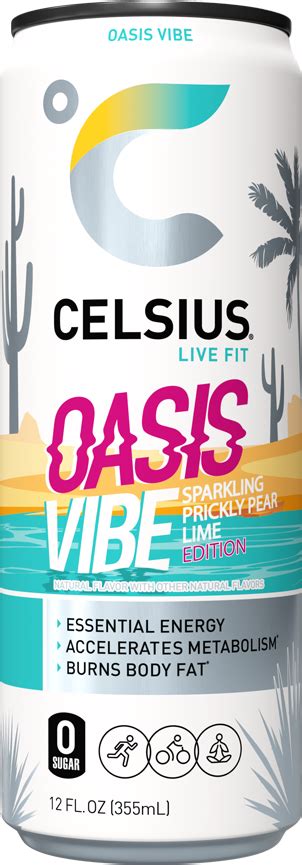 Sparkling Oasis Vibe Celsius