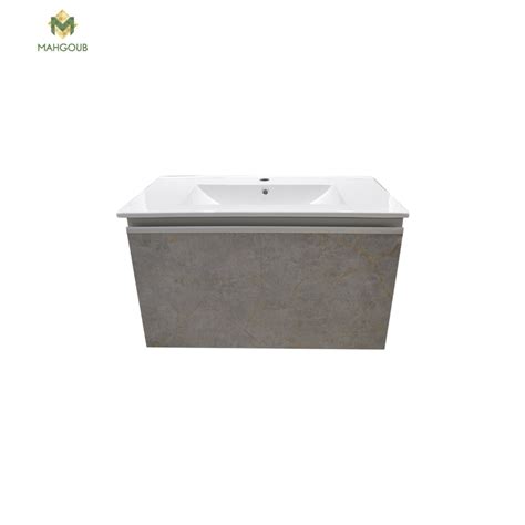 Unit Br Grey 80 Cm With Basin Mahgoub For Ceramic And Porcelain