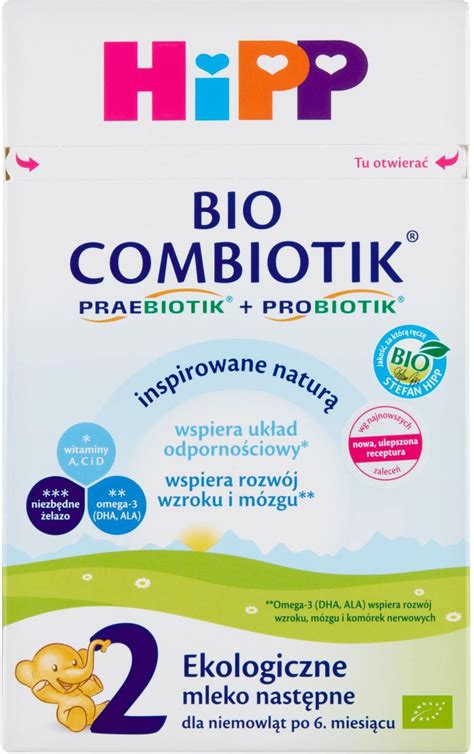 Hipp Bio Combiotik Ekologiczne Mleko Po Miesi Cu G Ceny I