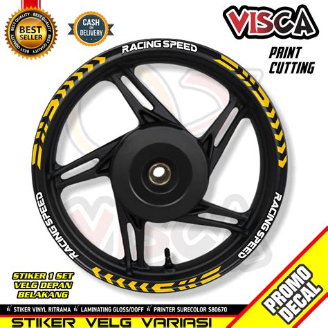 Stiker Velg List Velg Motor Stiker Velg Ring Sticker Velk