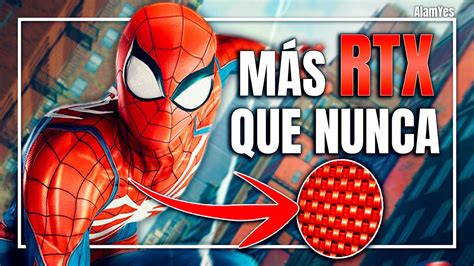 SPIDERMAN más RTX que nunca Marvel s Spider Man Remastered YouTube