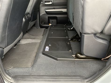 2022 Toyota Tundra Back Seat Storage