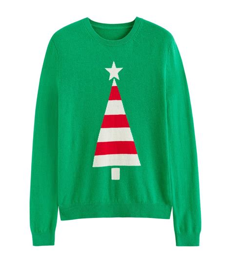 Chinti Parker Wool Cashmere Christmas Tree Sweater Harrods FR