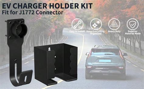 Set Support De Chargeur Ev Support De C Ble De Chargeur De Voiture