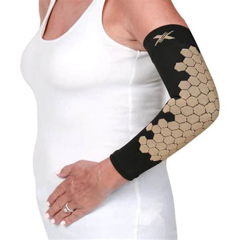 Copper Infused Elbow Support Sleeves 1 Pair Support Plus