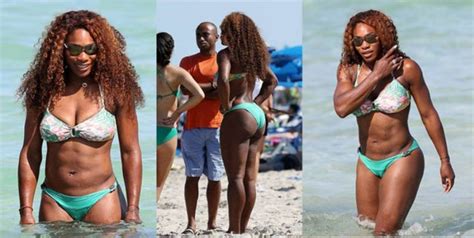 Sirena Serena Williams Curvas De La Cancha A La Playa