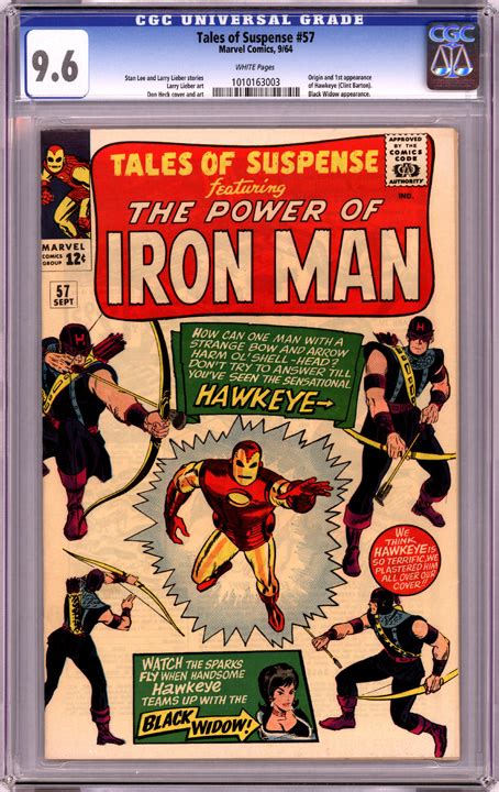 Tales Of Suspense 57 CGC