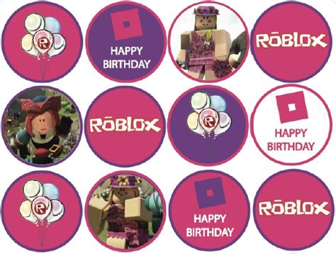 Roblox Cupcake Toppers X12 The Cake Mixer The Cake Mixer