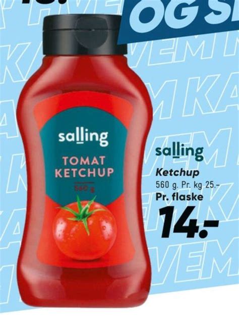 Salling Ketchup Tilbud Hos Bilka