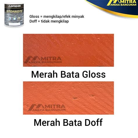 Jual Miliki Segera Propan Stonkote Cat Bata Merah Coating Batu Alam