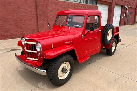 1955 Willys Jeep Pickup For Sale On Bat Auctions Sold For 24797 On