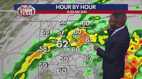 Friday Late Evening Forecast Fox 5 Atlanta