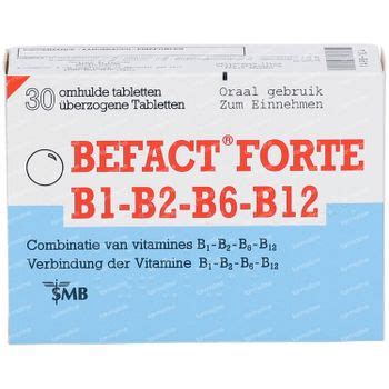 Befact Forte 30 comprimés commander ici en ligne FARMALINE be