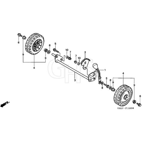 Honda Hrg C Sdee Madf Front Wheel Diagram Ghs