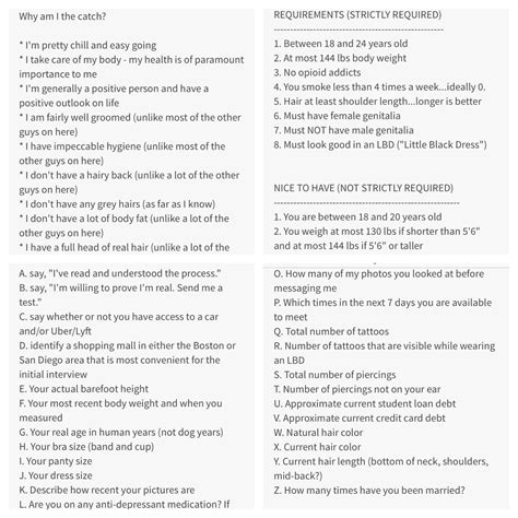 This wealthy 38M has strict requirements for the privilege of dating