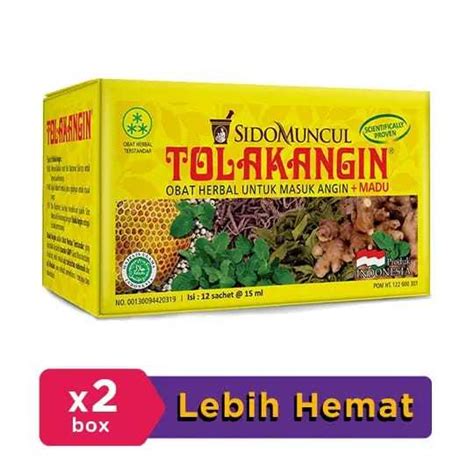 Jual Tolak Angin Cair Plus Madu Sidomuncul 15ml Shopee Indonesia