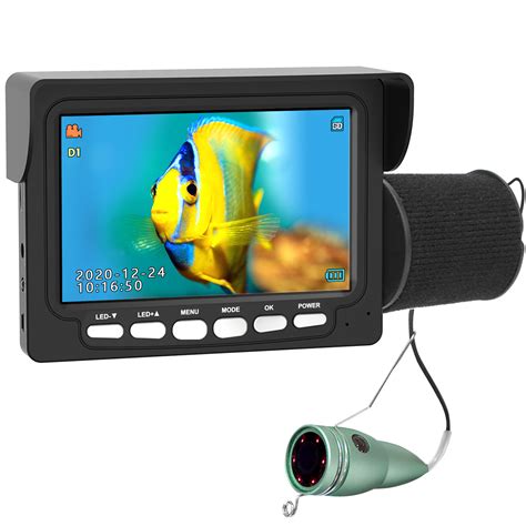 Underwater Ice Fishing Camera ANYSUN 4 3 Inch IPS Monitor IP68